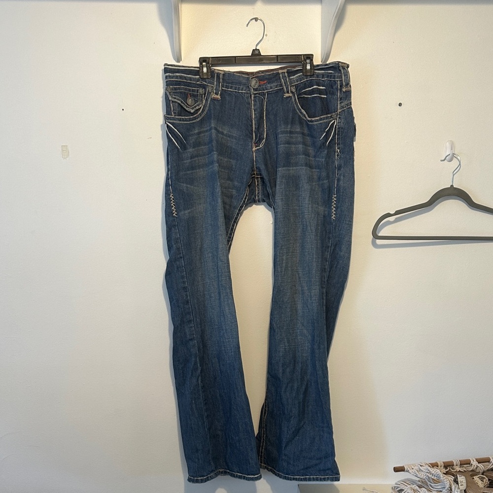 Laguna Beach Relaxed Fit Dark Blue Jeans